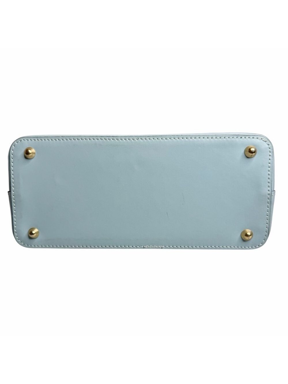 Vera Pelle Made in Italy Women's Baby Blue Handbag - Picture 3 of 14